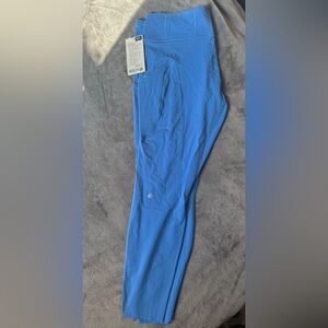 Lululemon Fast and Free HR Tight Reflective 28" Blue Nile Size 20